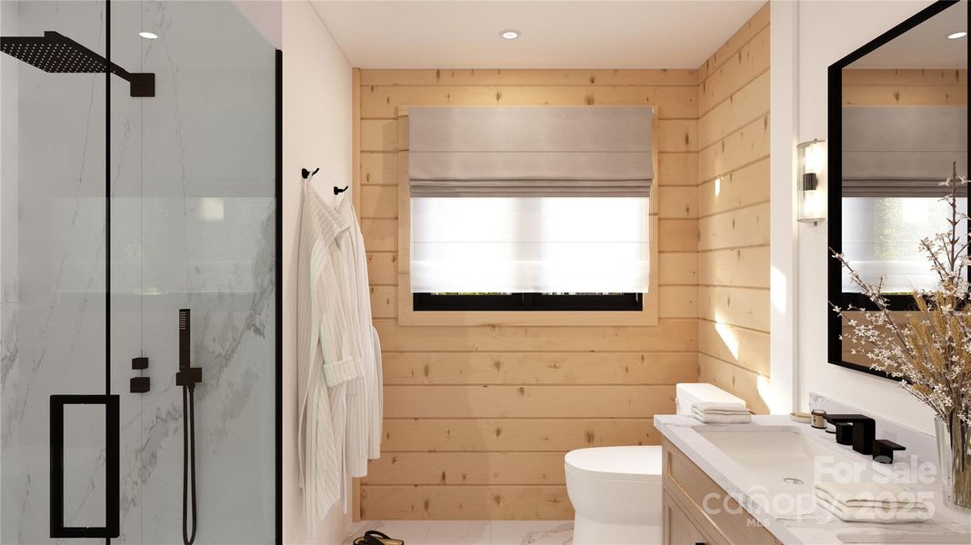 Furnished interior view inside a new home in , Connelly Springs (Image 3).