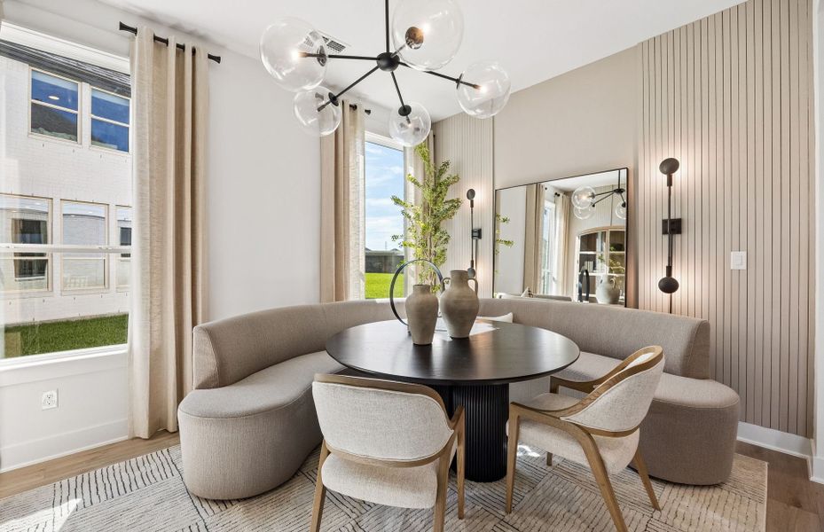 Representative furnished interior of a home built from the Ferris by Pulte Homes in Ryehill, Rosenberg (Image 30).