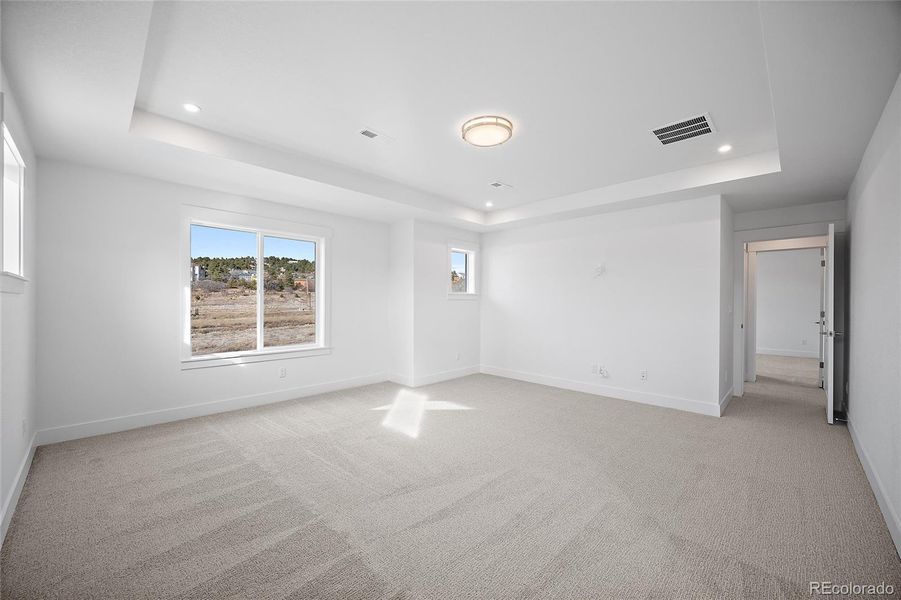 Spacious, unfurnished interior of a new home in Jackson Creek, Monument (Image 21).
