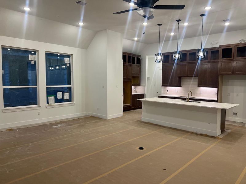 In-progress construction of a new home in Wood Leaf Reserve, Tomball, TX (Image 6). In-progress construction of a new home in Wood Leaf Reserve, Tomball, TX (Image 6).