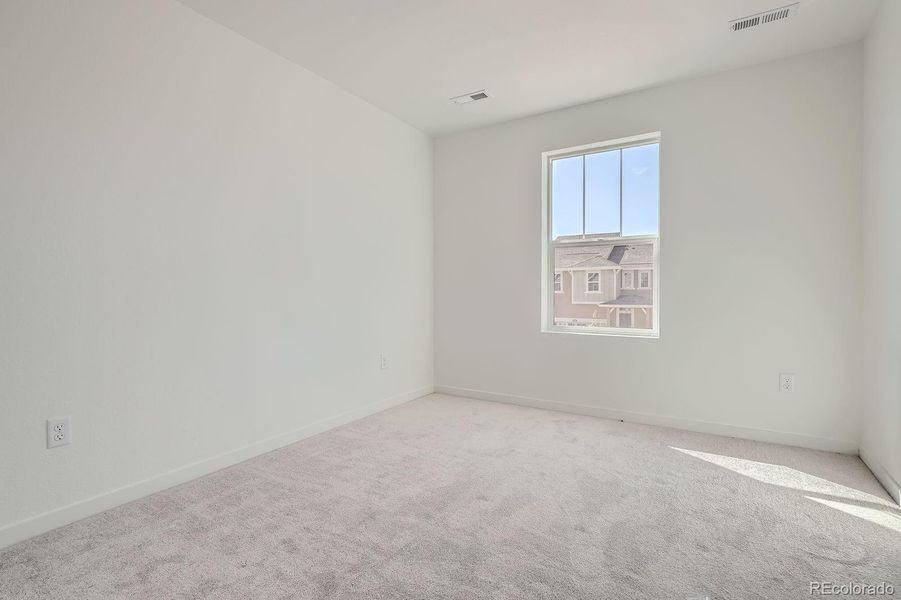 Spacious, unfurnished interior of a new home in Parterre: Paired Homes, Thornton (Image 7). Spacious, unfurnished interior of a new home in Parterre: Paired Homes, Thornton (Image 7).