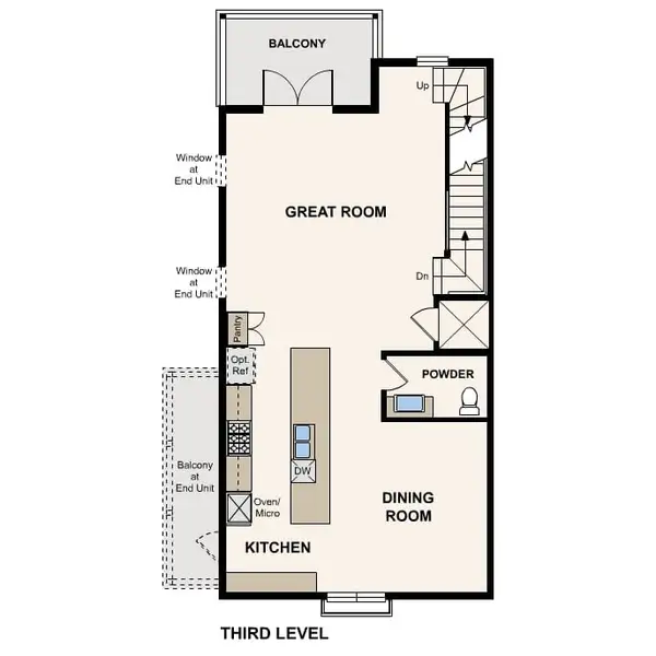 2D floor plan layout for the Seabrook by Century Communities in Breakwater Villas, St. Augustine, FL (Image 3). 2D floor plan layout for the Seabrook by Century Communities in Breakwater Villas, St. Augustine, FL (Image 3).
