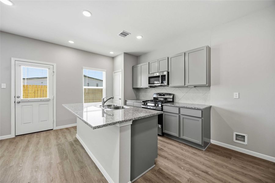 Furnished interior view inside a new home in , Houston (Image 9).