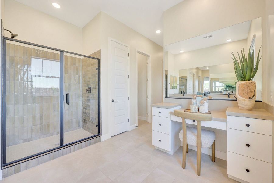 Representative furnished interior of a home built from the Garnet by Mattamy Homes in Las Ventanas, Goodyear (Image 33).