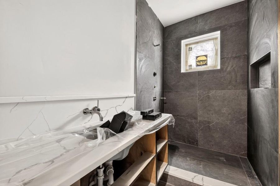 Furnished interior view inside a new home in , Atlanta (Image 10).