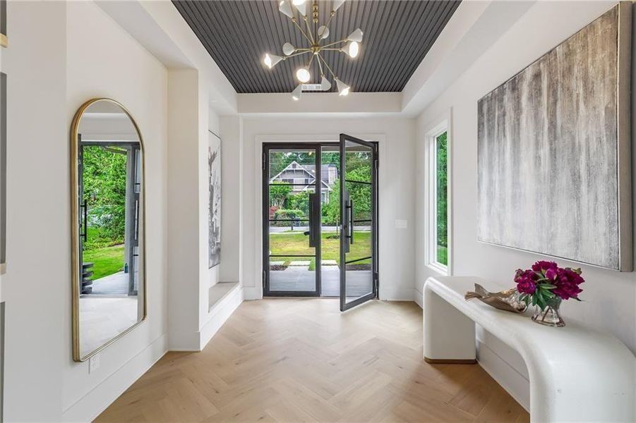 Furnished interior view inside a new home in , Atlanta (Image 14).
