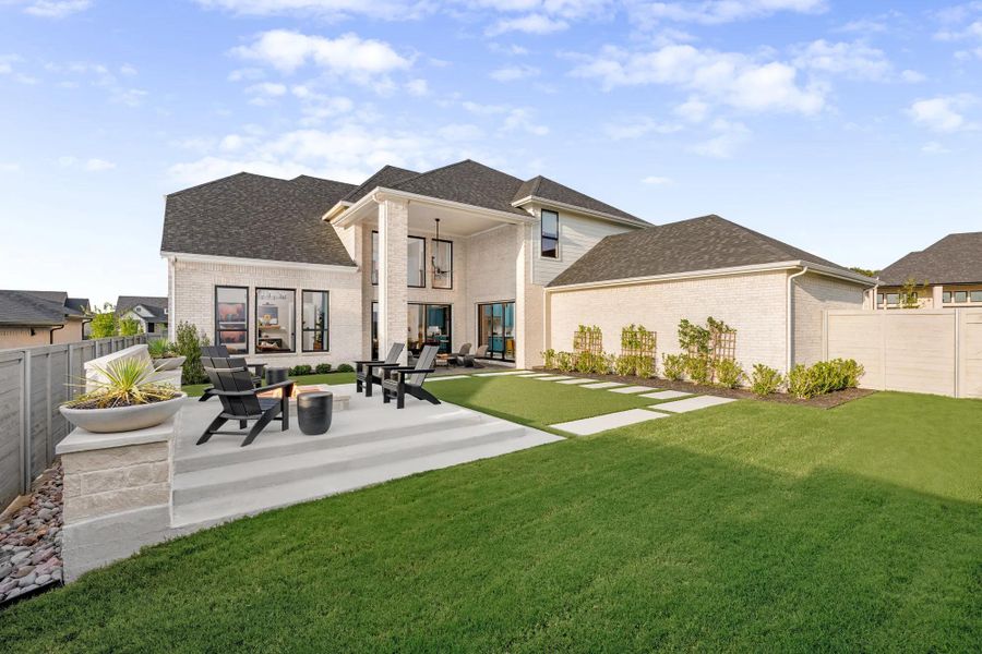 Remington Outdoor Living Area