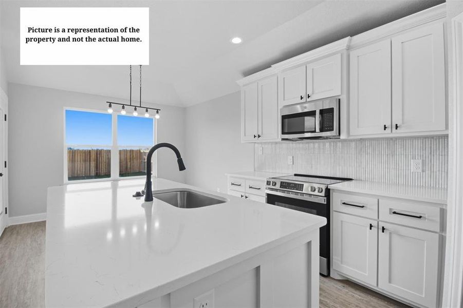 Furnished interior view inside a new home in , Abilene (Image 5). Furnished interior view inside a new home in , Abilene (Image 5).