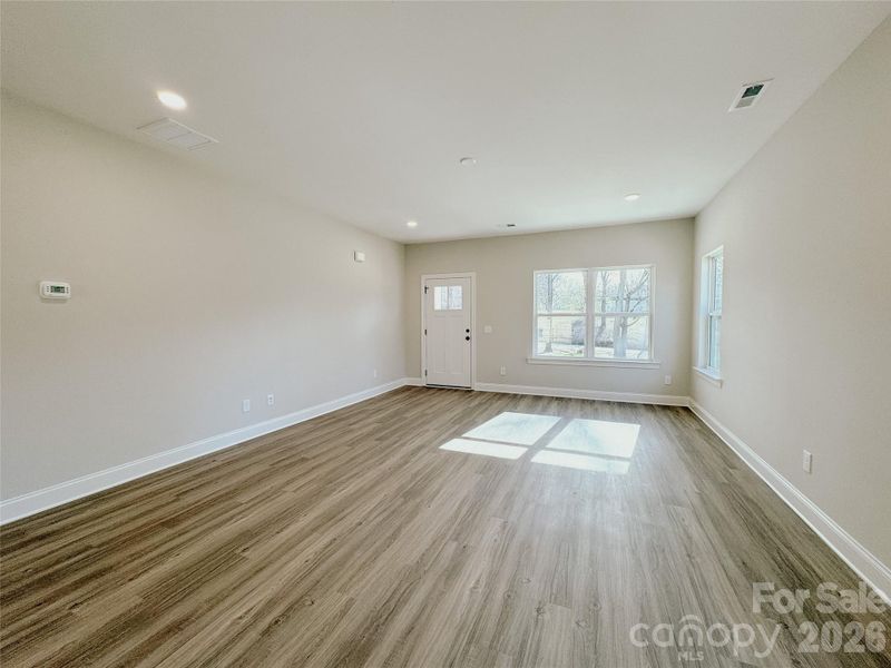 Spacious, unfurnished interior of a new home in , Huntersville (Image 14).