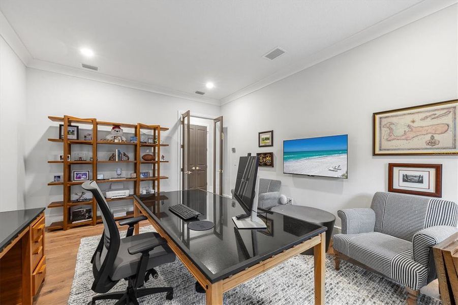 Furnished interior view inside a new home in , Sarasota (Image 54). Furnished interior view inside a new home in , Sarasota (Image 54).