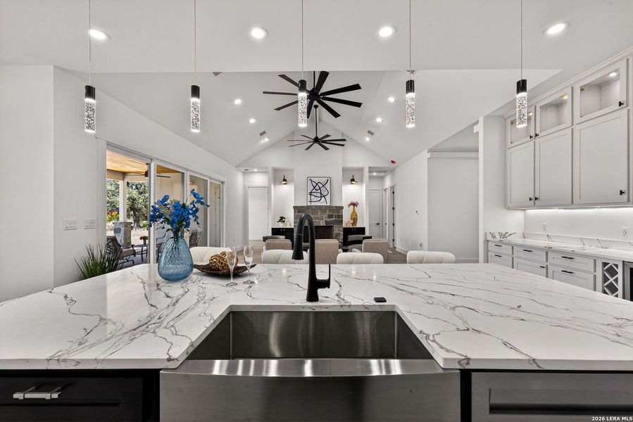 Furnished interior view inside a new home in , Bandera (Image 29). Furnished interior view inside a new home in , Bandera (Image 29).