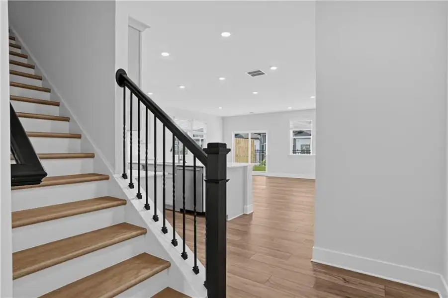 Spacious, unfurnished interior of a new home in Towns at Holly Springs, Holly Springs (Image 14).