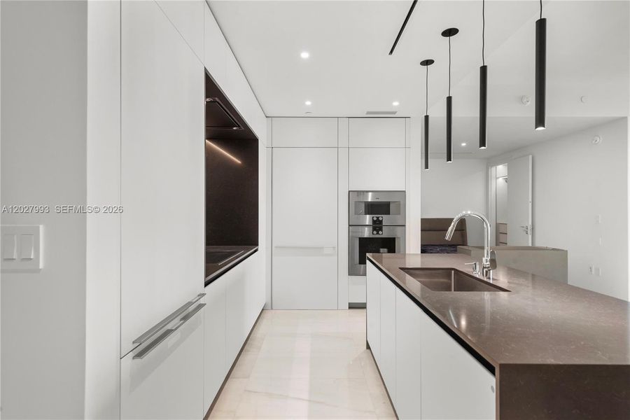 Furnished interior view inside a new home in Aston Martin Residences, Miami (Image 12). Furnished interior view inside a new home in Aston Martin Residences, Miami (Image 12).