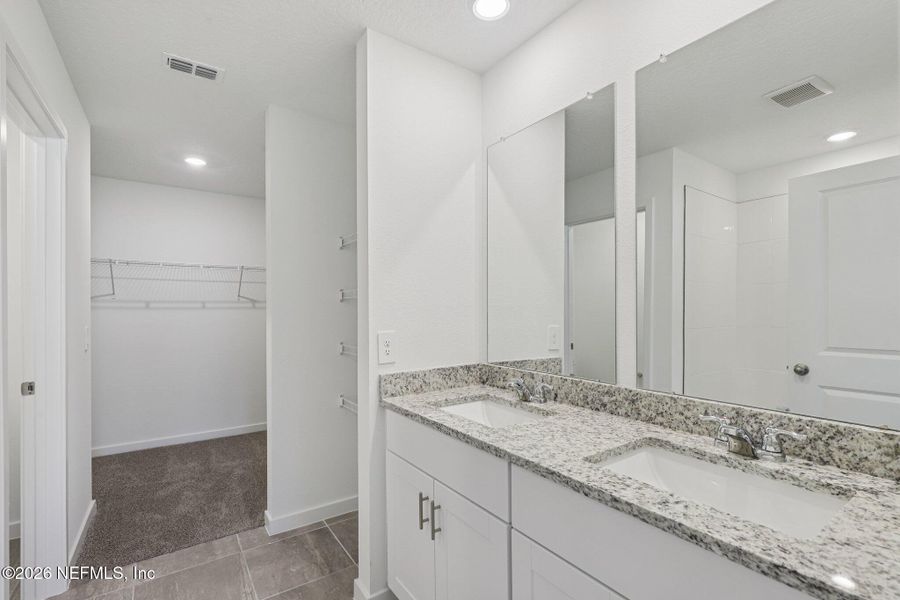 Furnished interior view inside a new home in Kings Preserve, Jacksonville (Image 9).