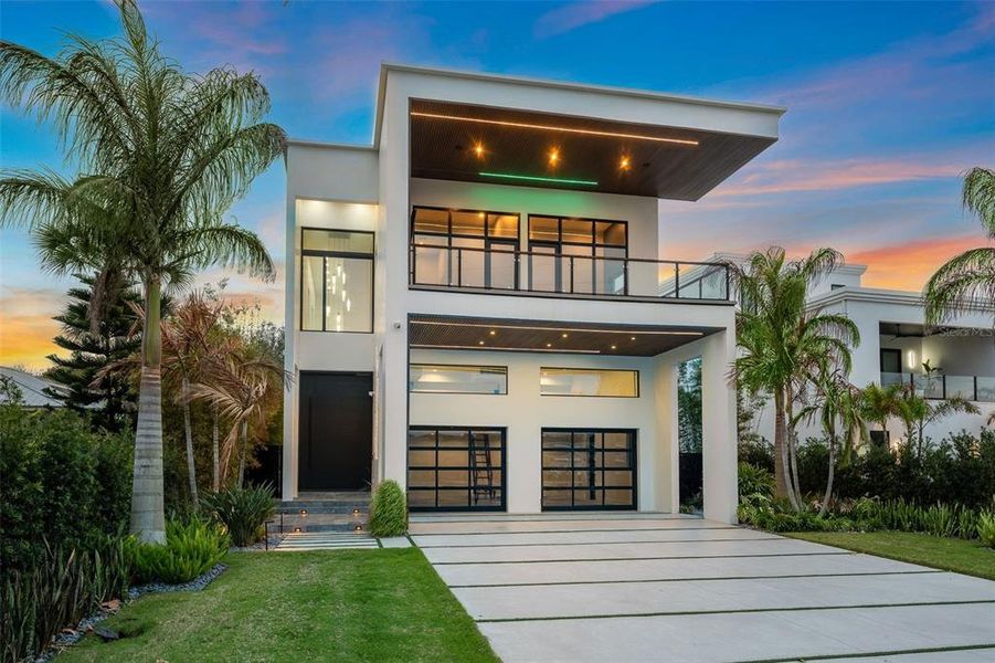 Front exterior of a new home in , New Smyrna Beach, FL, highlighting curb appeal (Image 2).