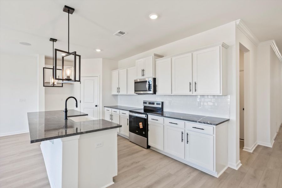 Furnished interior view inside a new home in Portrait Hills, Aiken (Image 7). Furnished interior view inside a new home in Portrait Hills, Aiken (Image 7).