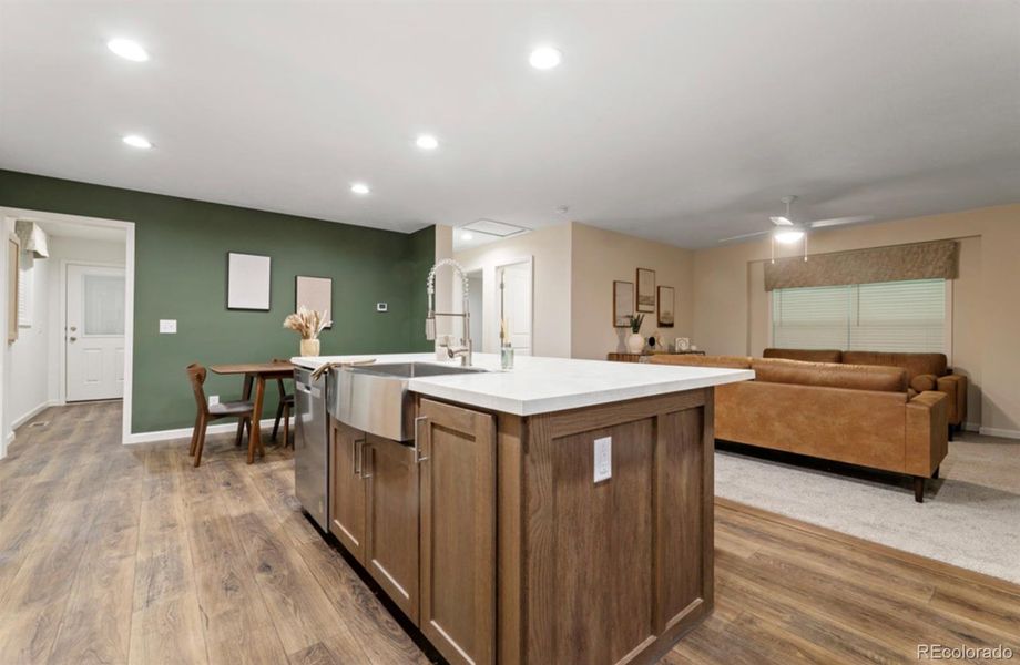 Furnished interior view inside a new home in , Nunn (Image 3).