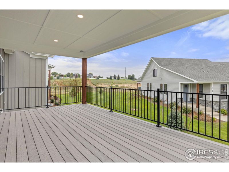 Optional upgrades include stairs off the back deck, enclosed dog run, garden areas, etc.