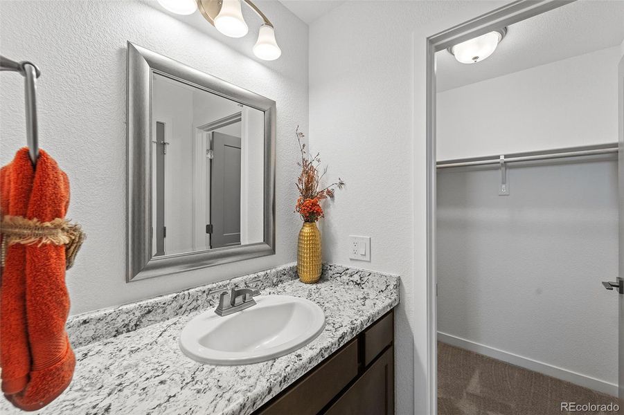 Furnished interior view inside a new home in , Colorado Springs (Image 27).