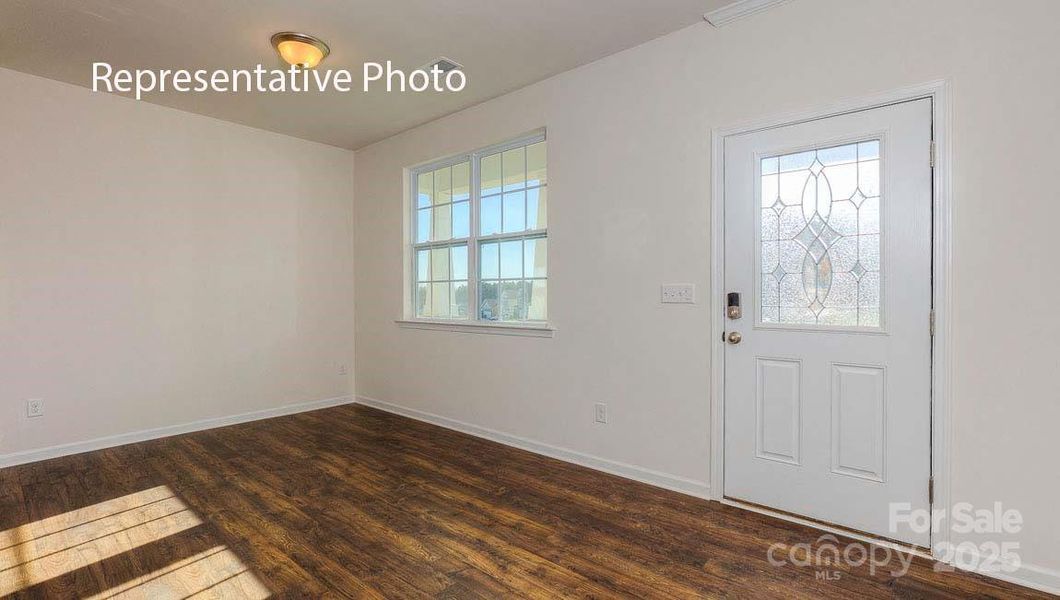 Spacious, unfurnished interior of a new home in Secrest Commons, Monroe (Image 11).