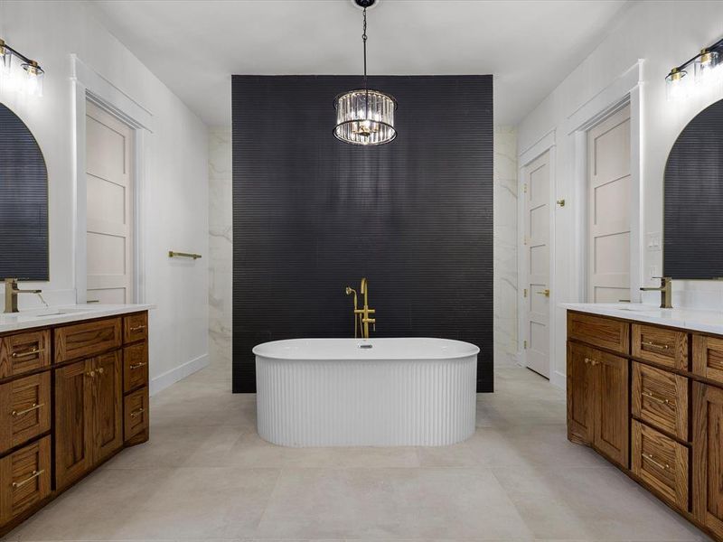 Furnished interior view inside a new home in , Fort Worth (Image 8). Furnished interior view inside a new home in , Fort Worth (Image 8).