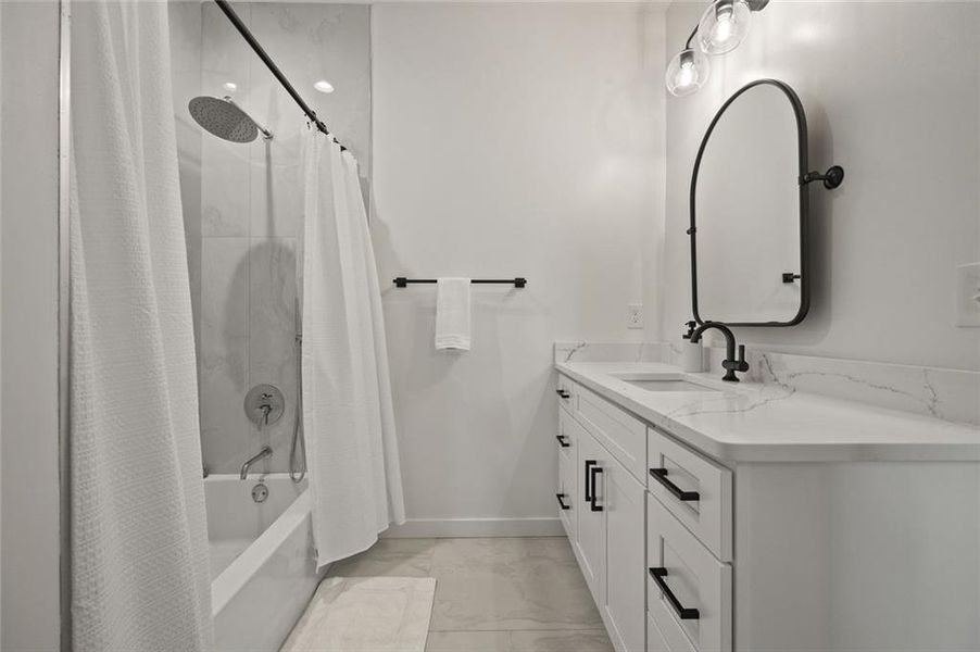 Furnished interior view inside a new home in , Decatur (Image 29).