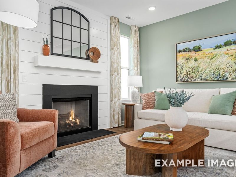 Furnished interior view inside a new home in Woods Crossing, Gallatin (Image 32).