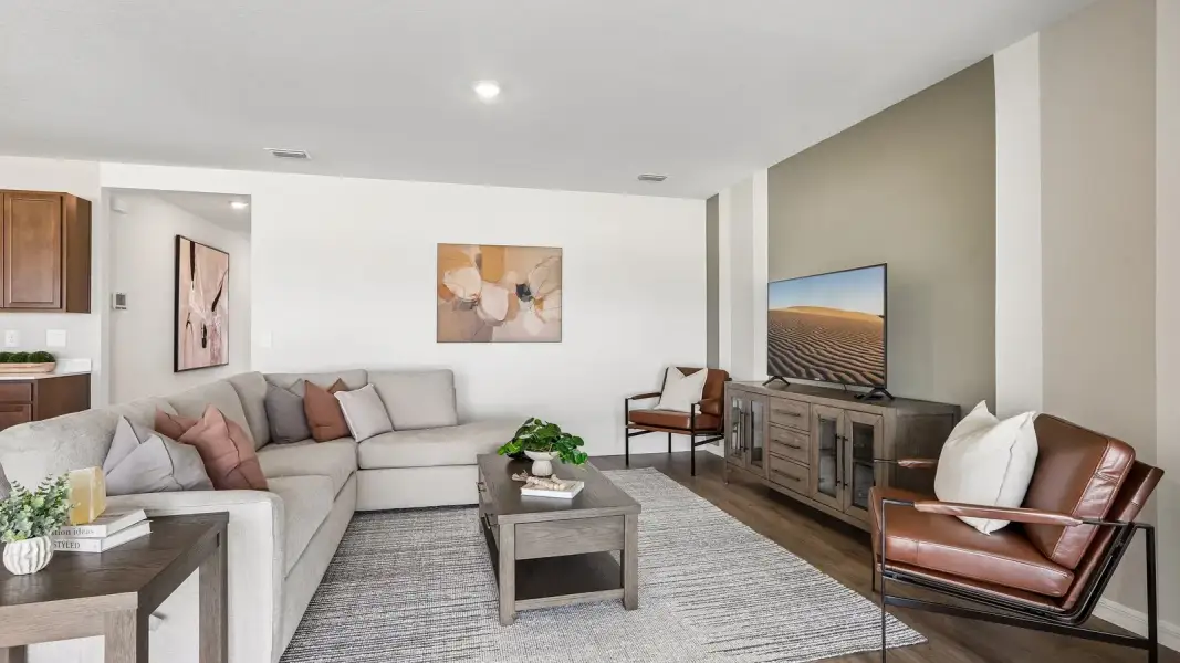 Furnished interior view inside a new home in Brookside, Ruskin (Image 10). Furnished interior view inside a new home in Brookside, Ruskin (Image 10).