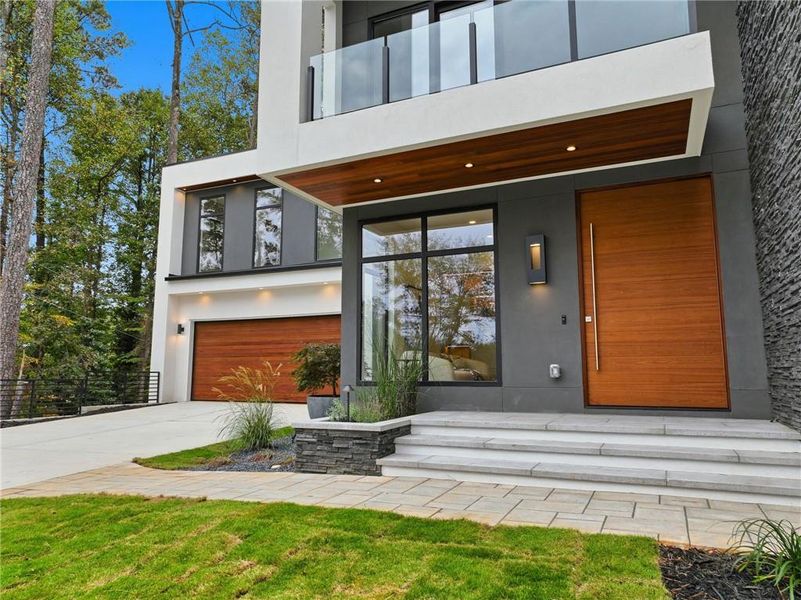 Exterior details and patio area of a home in , Atlanta (Image 41). Exterior details and patio area of a home in , Atlanta (Image 41).