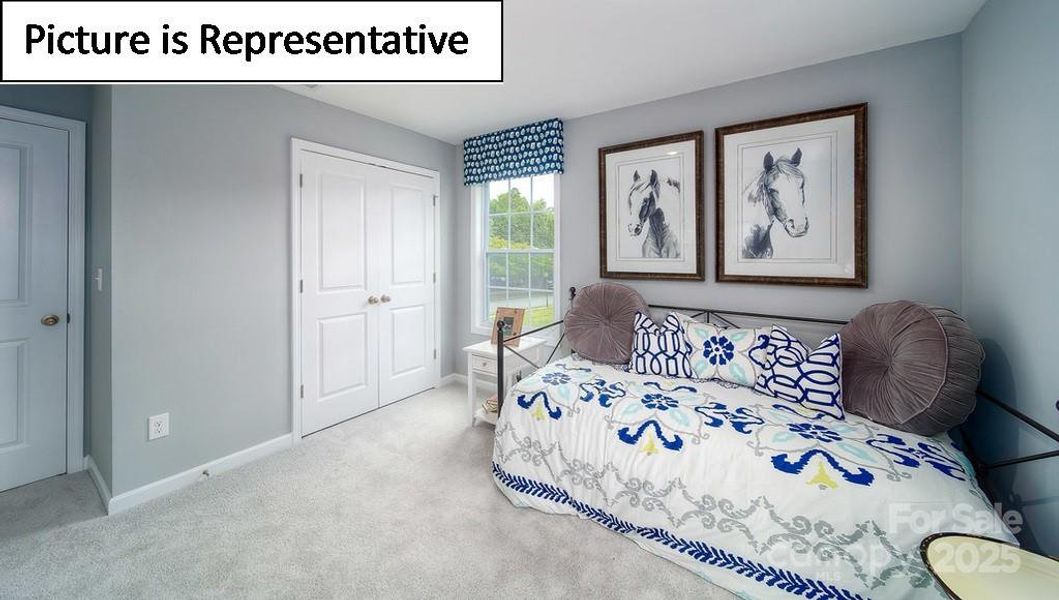 Furnished interior view inside a new home in Sylvan Creek, Denver (Image 40).