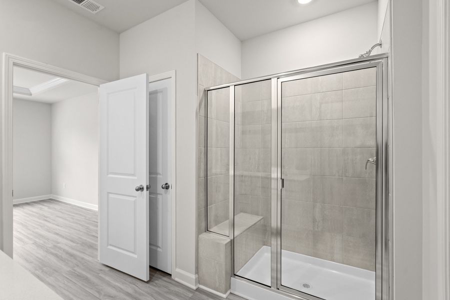 Furnished interior view inside a new home in Cypress Ridge - The Coastline Series, Longs (Image 12).