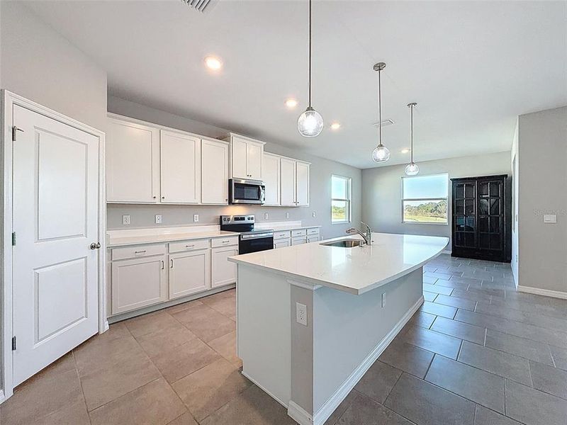 Furnished interior view inside a new home in , San Antonio (Image 7). Furnished interior view inside a new home in , San Antonio (Image 7).