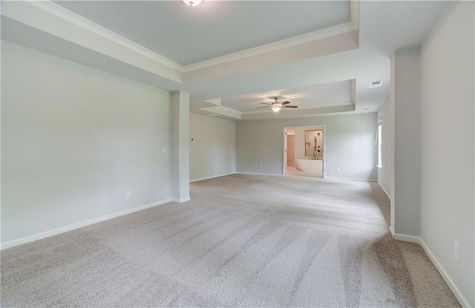 Spacious, unfurnished interior of a new home in Cambria at Traditions, Hampton (Image 14).