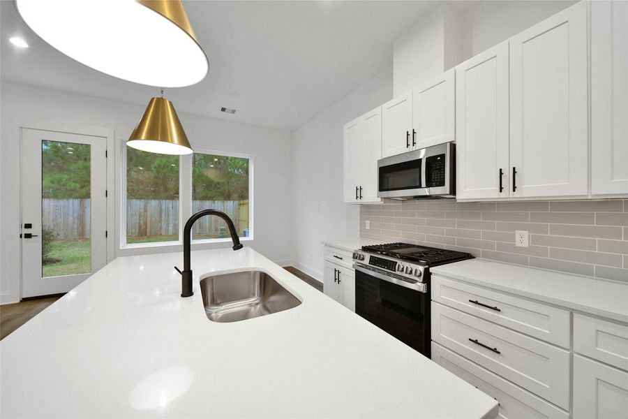 Furnished interior view inside a new home in , Houston (Image 7).