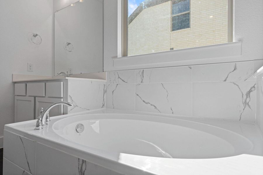 Garden Tub in Primary Bath Garden Tub in Primary Bath