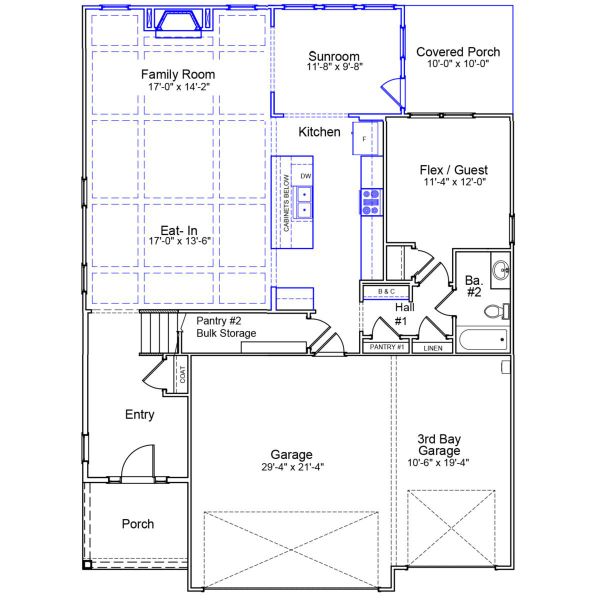 2D floor plan layout of this home in Arcadia, Myrtle Beach, SC (Image 3). 2D floor plan layout of this home in Arcadia, Myrtle Beach, SC (Image 3).