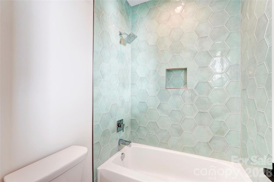 Furnished interior view inside a new home in , Charlotte (Image 30).