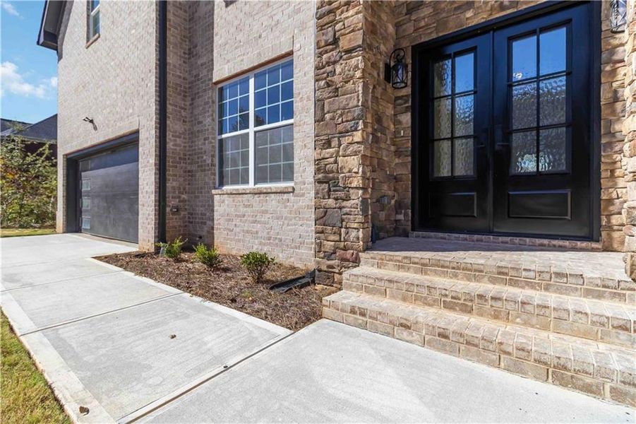 Exterior details and patio area of a home in , Atlanta (Image 35).