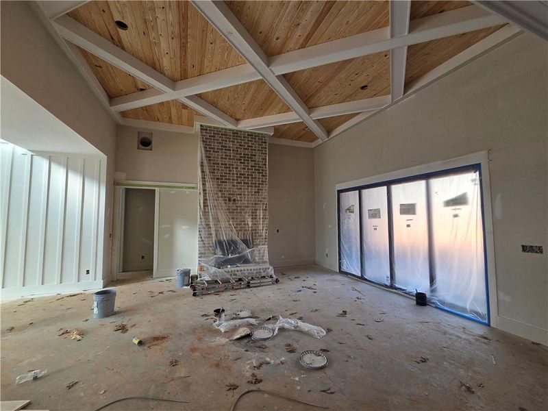In-progress construction of a new home in , Temple, GA (Image 7).