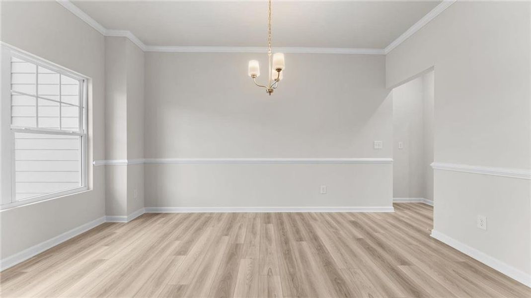 Spacious, unfurnished interior of a new home in Hampton Ridge, Jefferson (Image 16). Spacious, unfurnished interior of a new home in Hampton Ridge, Jefferson (Image 16).
