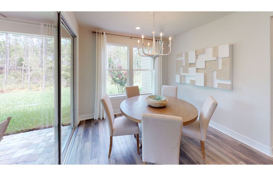 Representative furnished interior of a home built from the Mystique by Del Webb in Del Webb Savannah at Heartwood, Richmond Hill (Image 4).