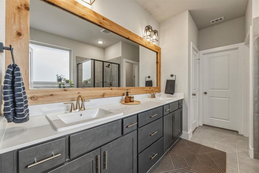 Furnished interior view inside a new home in , McKinney (Image 36). Furnished interior view inside a new home in , McKinney (Image 36).