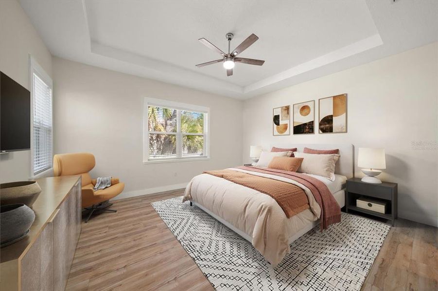 Furnished interior view inside a new home in , Largo (Image 16).