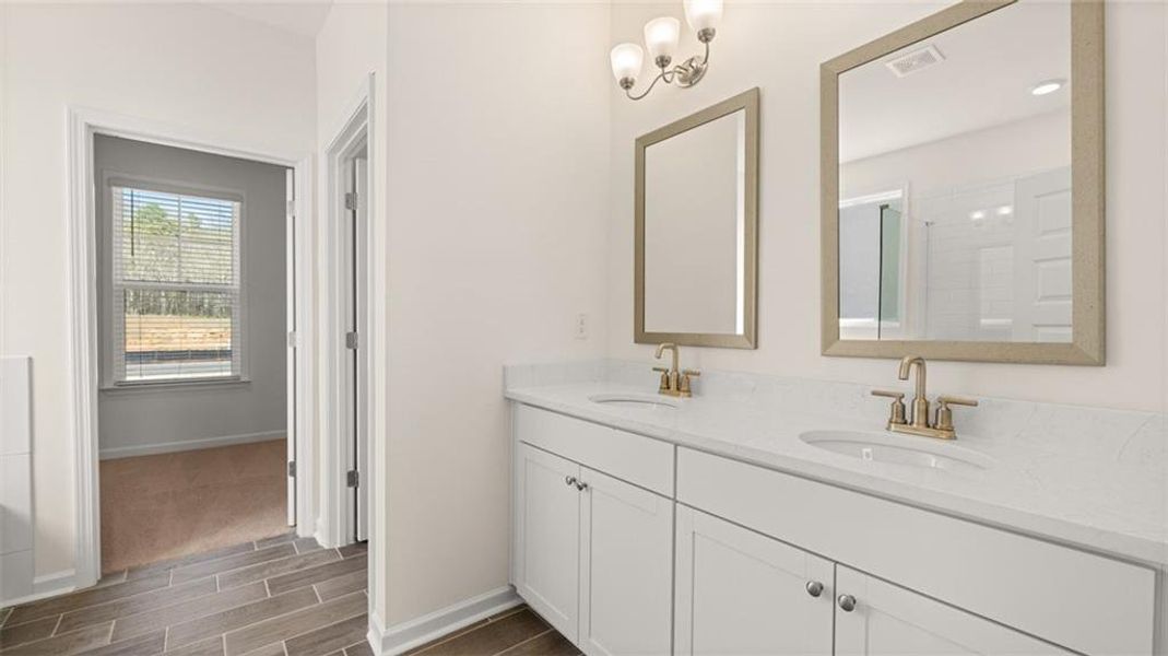 Furnished interior view inside a new home in Westland, Bogart (Image 3).