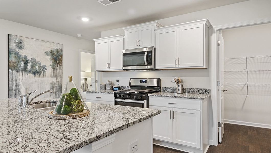 Furnished interior view inside a new home in Willow Mill, Thomasville (Image 7).