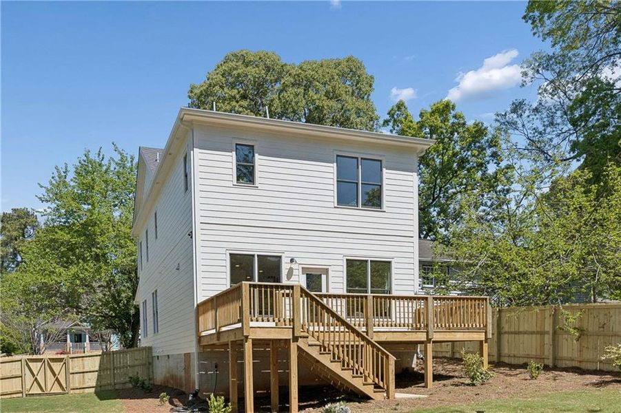 Exterior details and patio area of a home in , Atlanta (Image 34). Exterior details and patio area of a home in , Atlanta (Image 34).