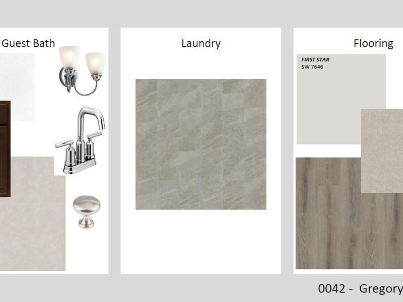 Sample of building materials used in homes in Gregory Village, Lillington (Image 28).
