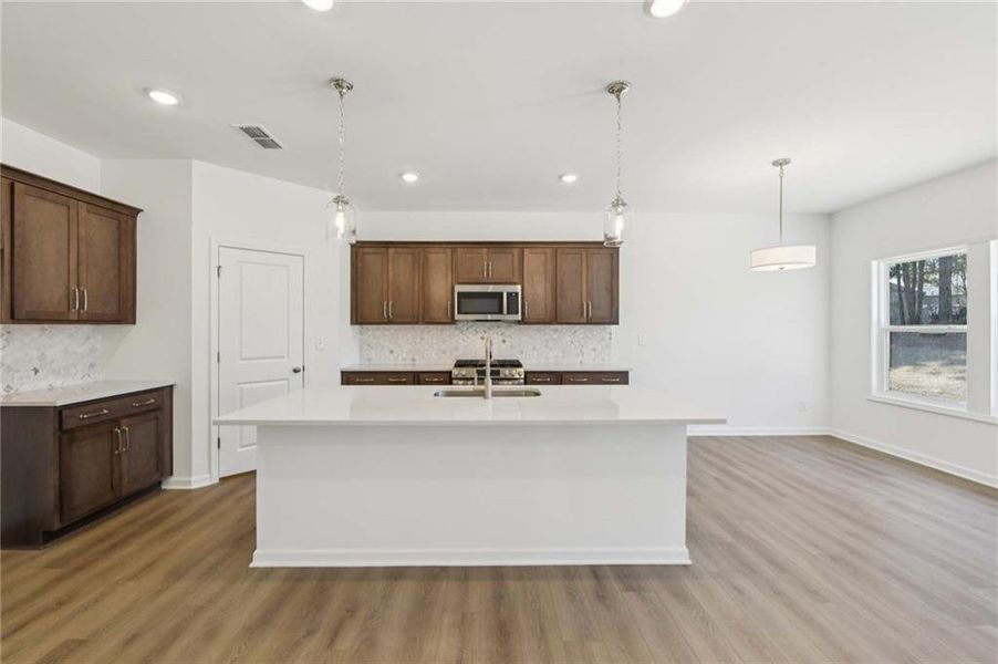 Furnished interior view inside a new home in The Estates at Casteel, Bethlehem (Image 16).
