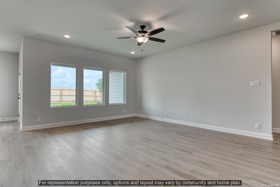 Spacious, unfurnished interior of a new home in The Wilder, Adkins (Image 12).