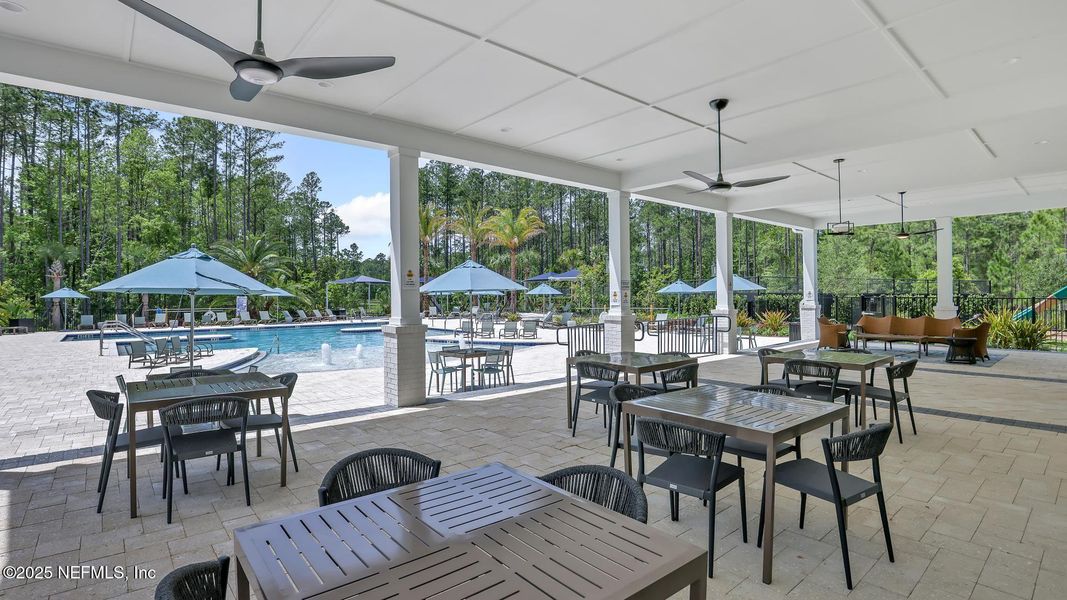 Furnished interior view inside a new home in , Jacksonville (Image 7).